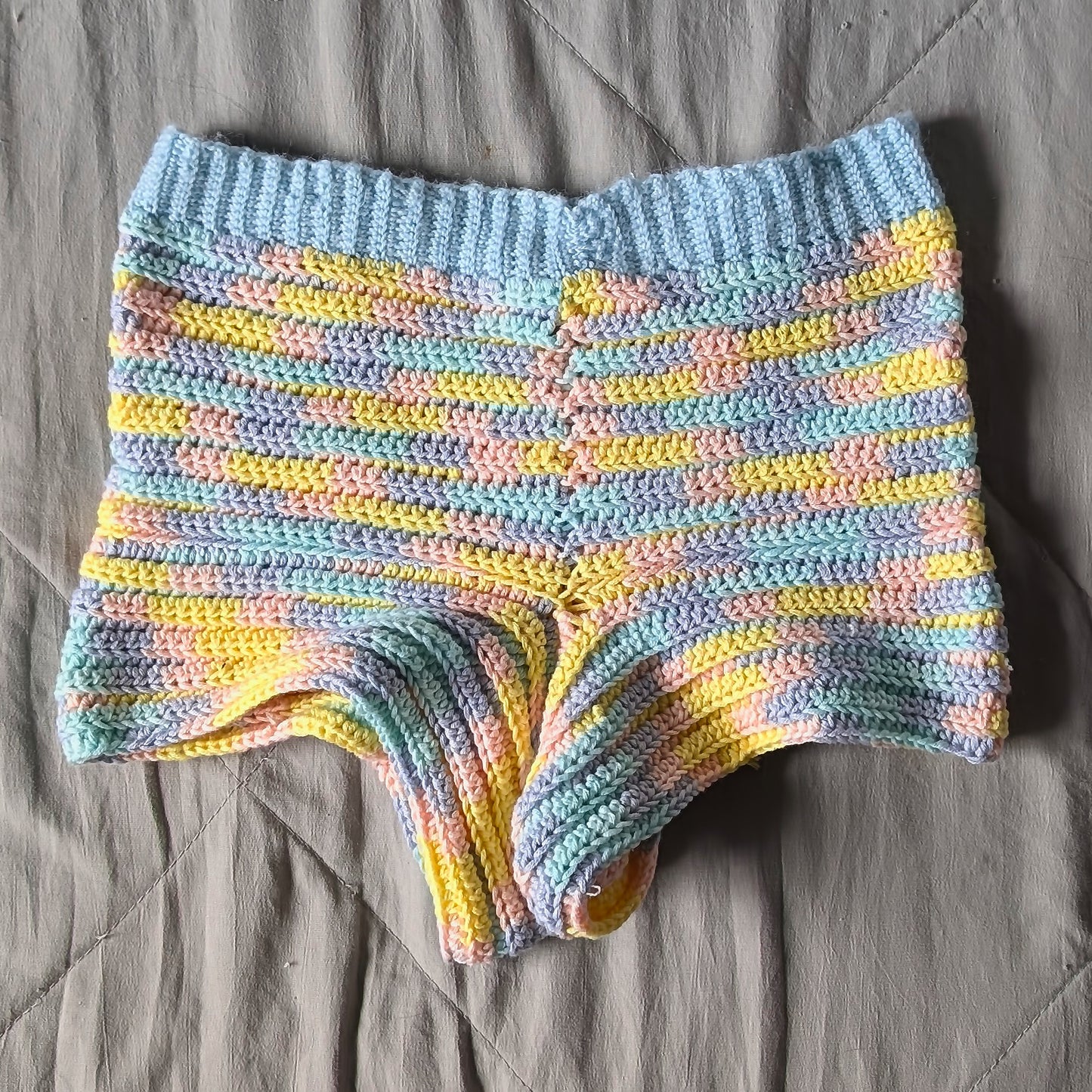 Handmade Crochet Booty Shorts